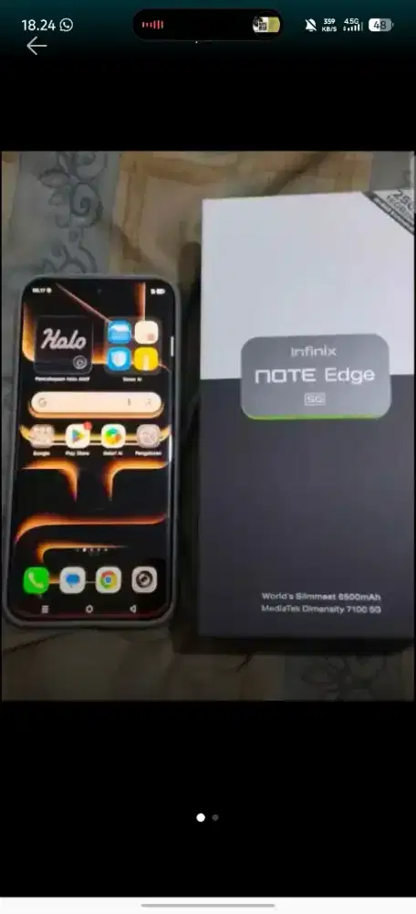 INFINIX NOTE EDGE 5G 8/256
