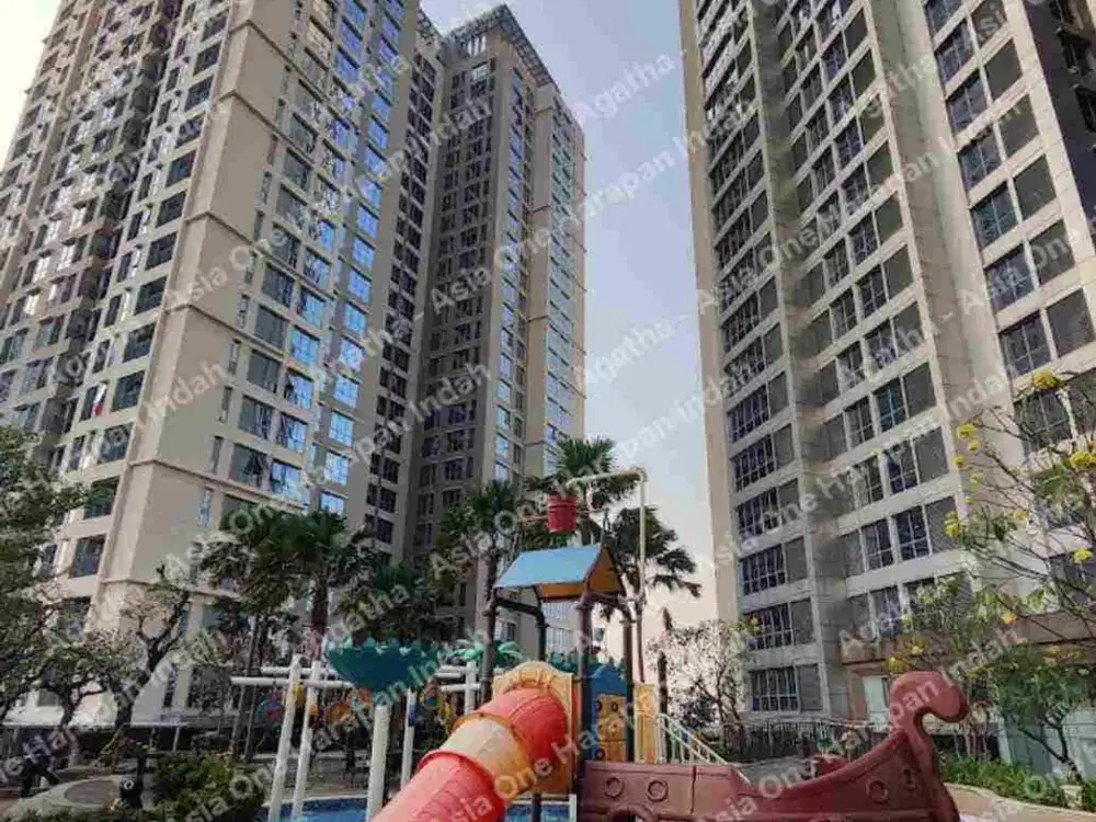 Jual Murah Apartemen The Mansion Bougenville Tower Emerald Lantai sedang di Kemayoran Jakarta Pusat furnished