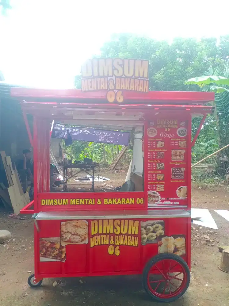 Gerobak jualan dimsum