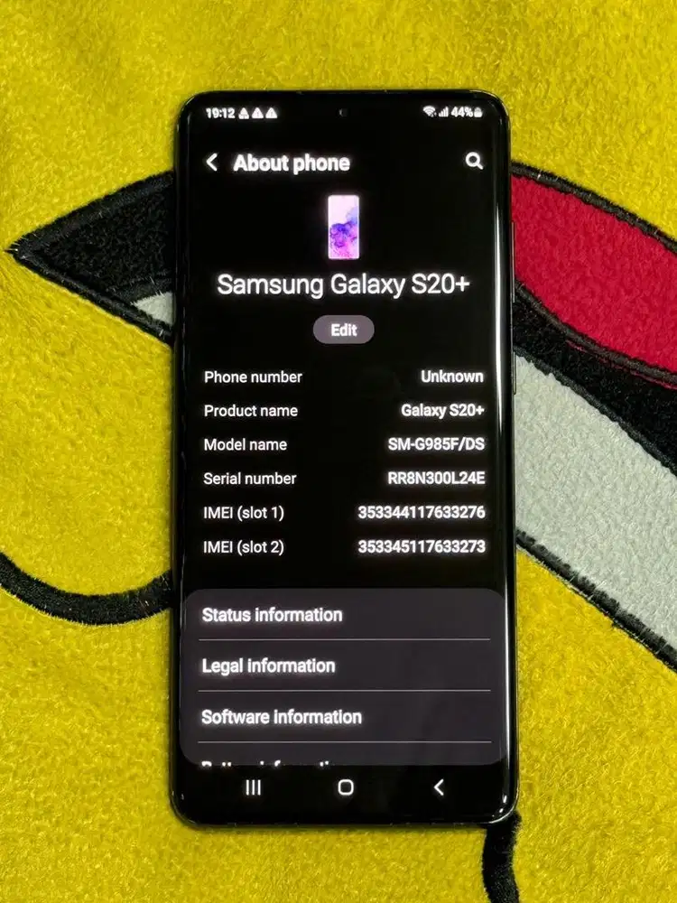 Samsung Galaxy S20+ 8/128