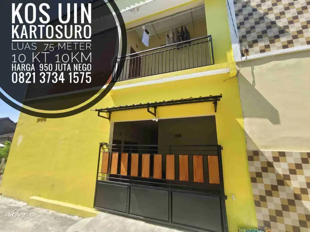 jual kos kampus UIN solo