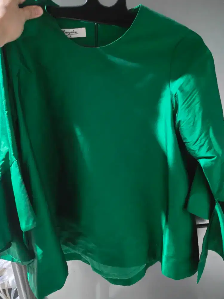 RASYIDIN blouse wanita size Large green