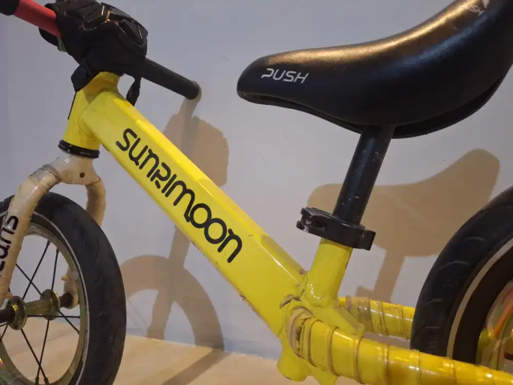 Push bike / balance bike Aloy ringan siap pakai