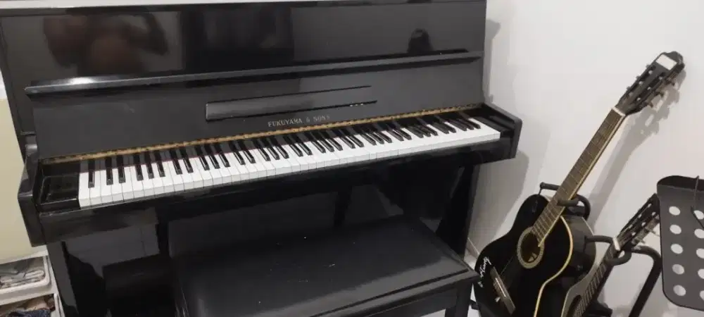 Piano Klasik Fukuyama & Sons Japan Murah Mulus Terawat