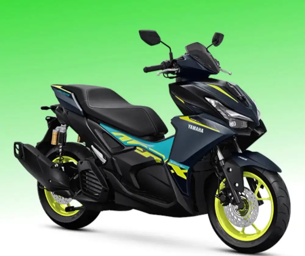 AEROX ALPHA CYBERCITY 155 2025 GREZZ KM 6rb BE Kodya MULUS CASH/KREDIT