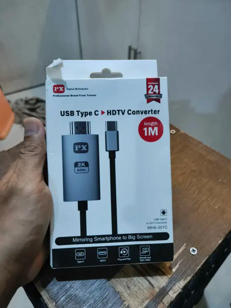 Kabel Capture mirroring HP ke Laptop