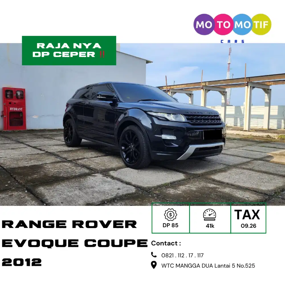 [ DP 85 ] Range Rover Evoqe Coupe 2012