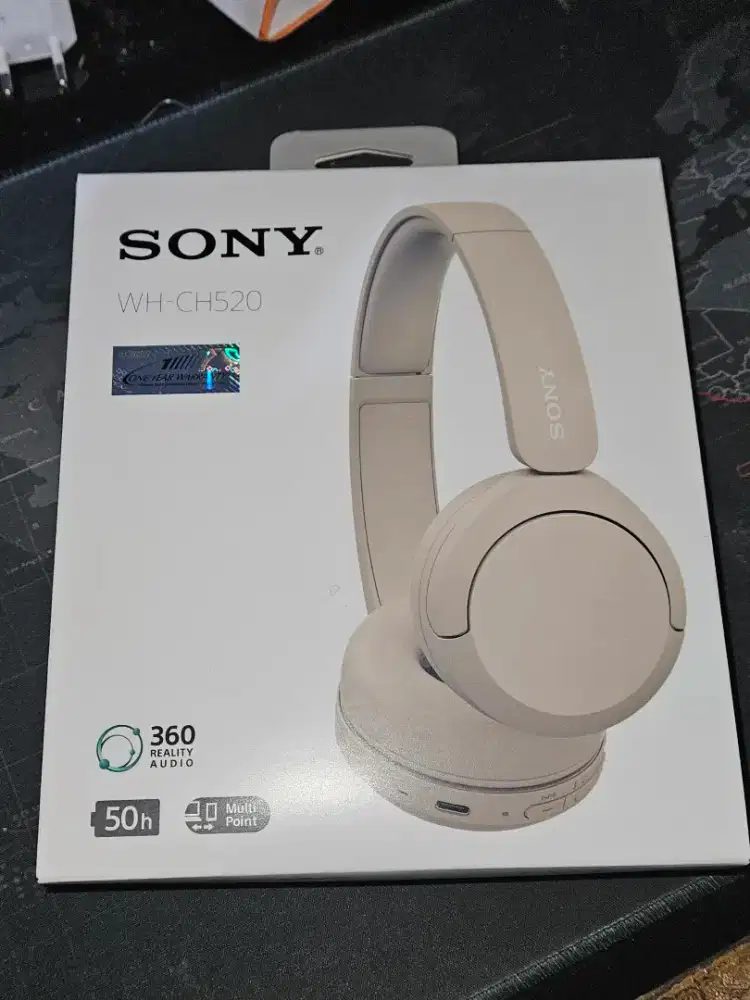 WTS Headphone Sony WH-CH520 Wireless Original Baru Segel