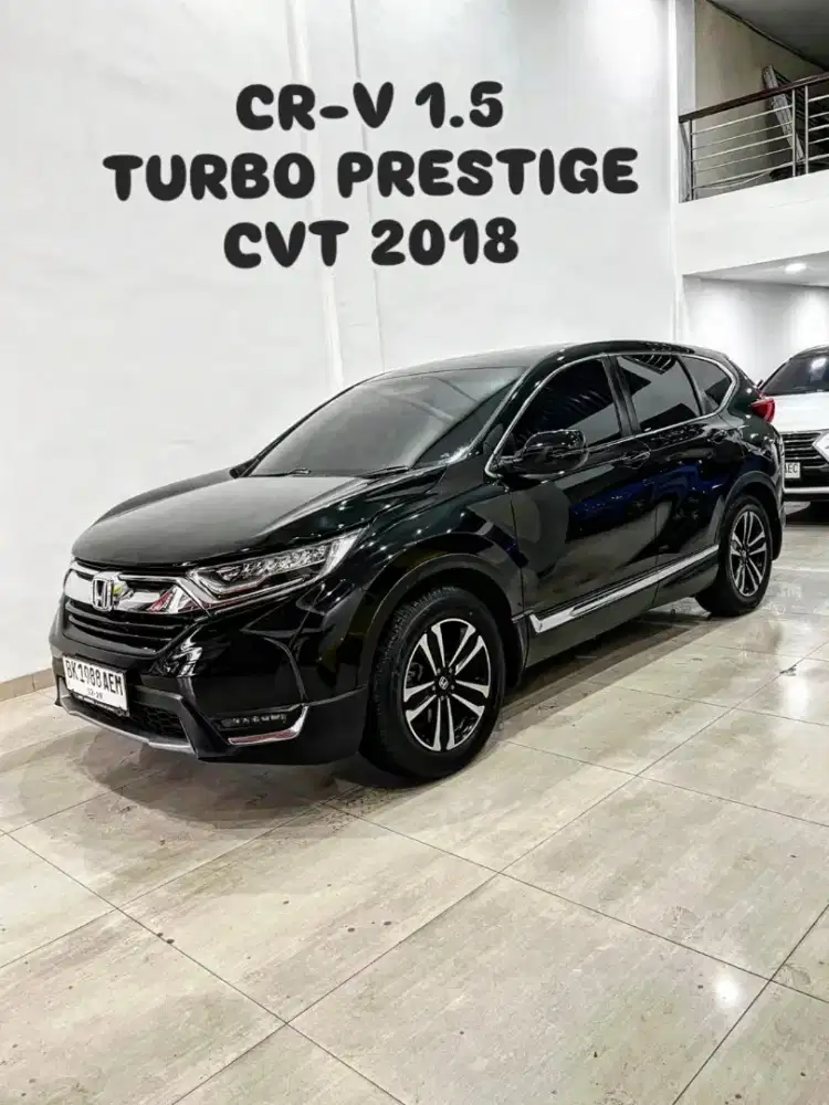 CR-V 1.5 Turbo PRESTIGE Automatic 2018 / 2019 hitam honda crv