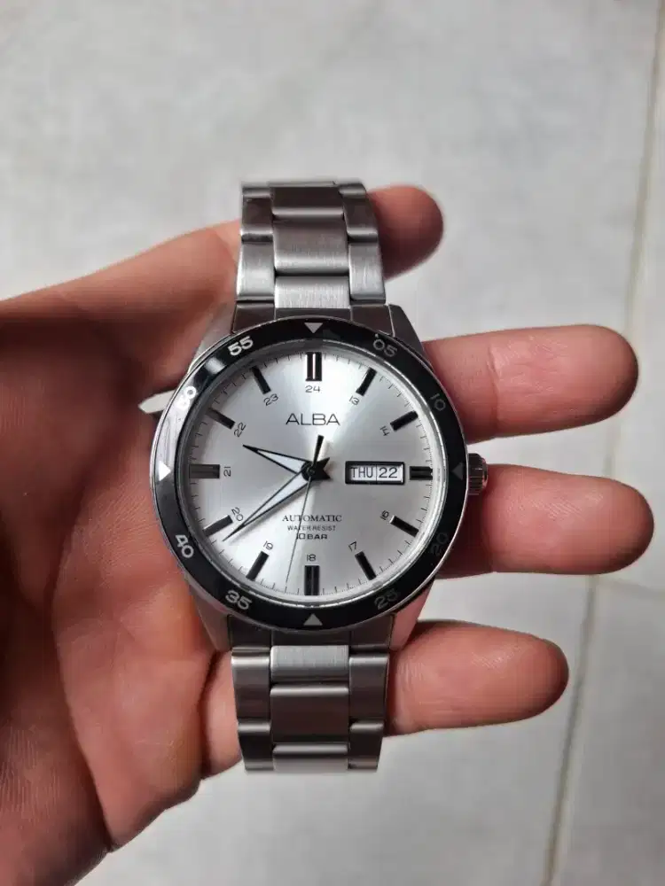 Jam automatic ALBA AL4599X1 Original ASLI