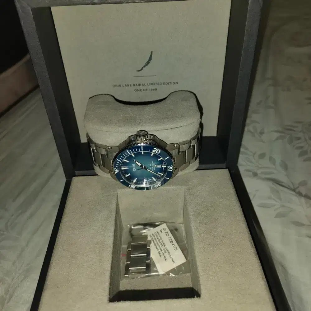 Jam Tangan Original ORIS LAKE BAIKAL LIMITED EDITION