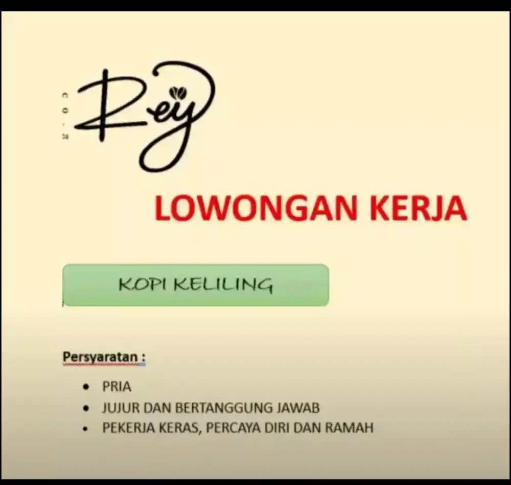 Driver kopi keliling