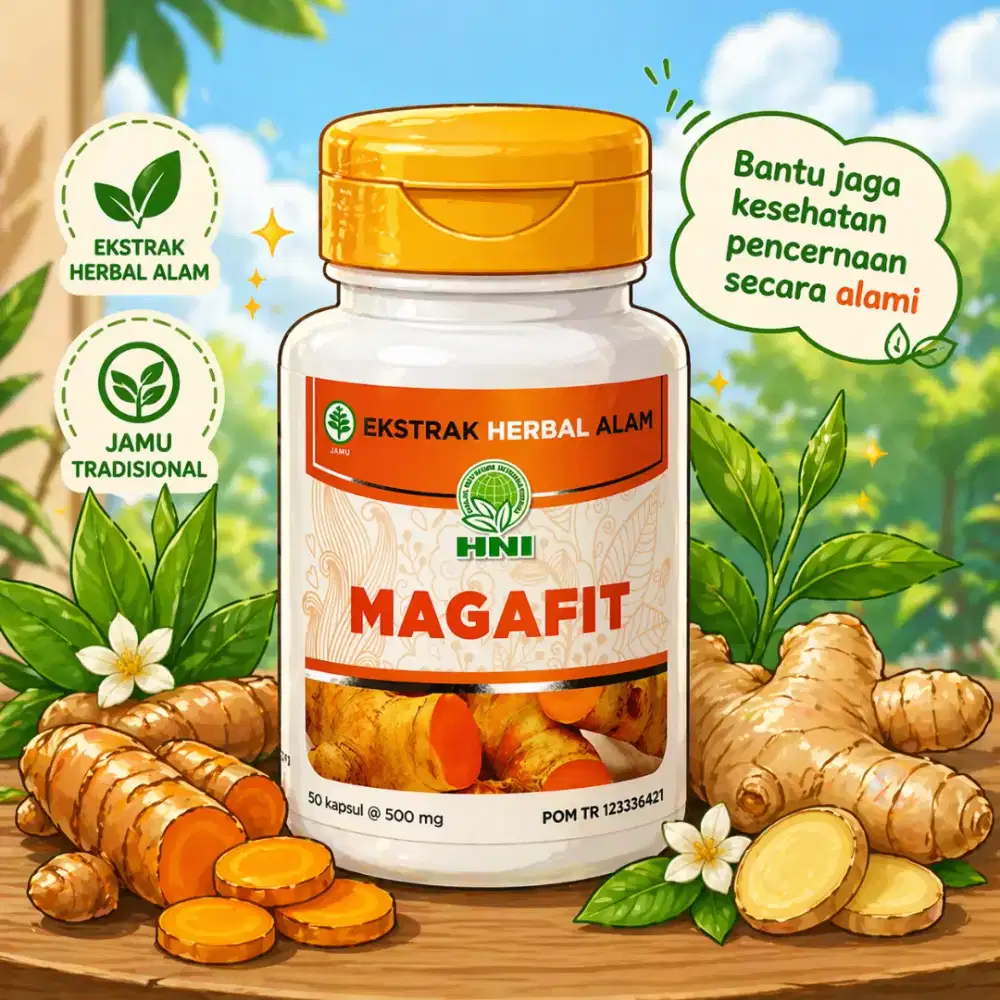 Magafit Herbal Pencernaan Alami - Redakan Perut Tak Nyaman