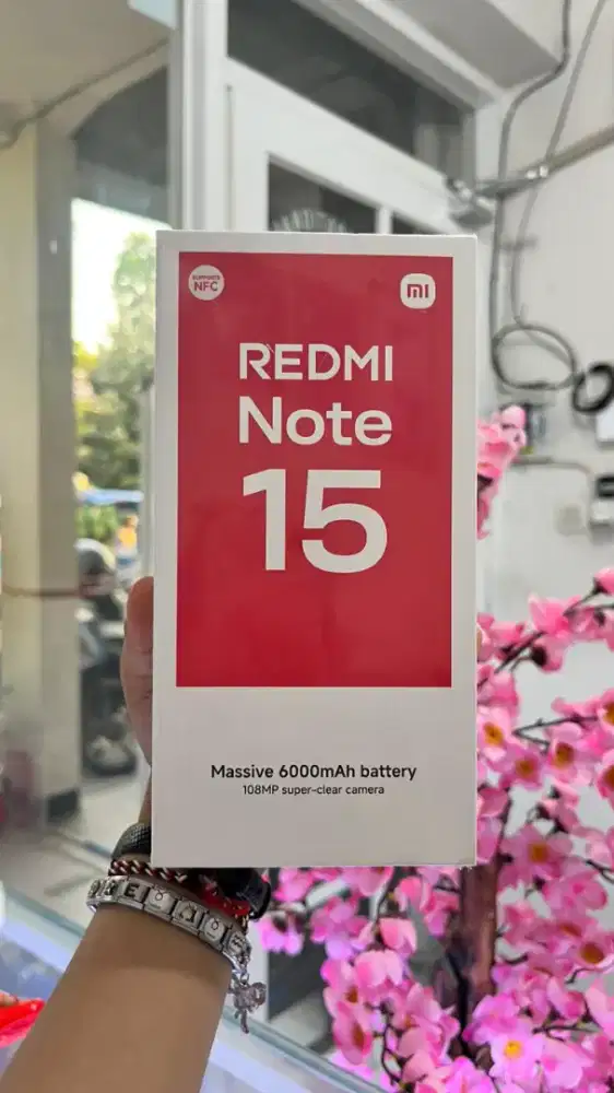 Redmi note 15 4G 8/128 new segel murah