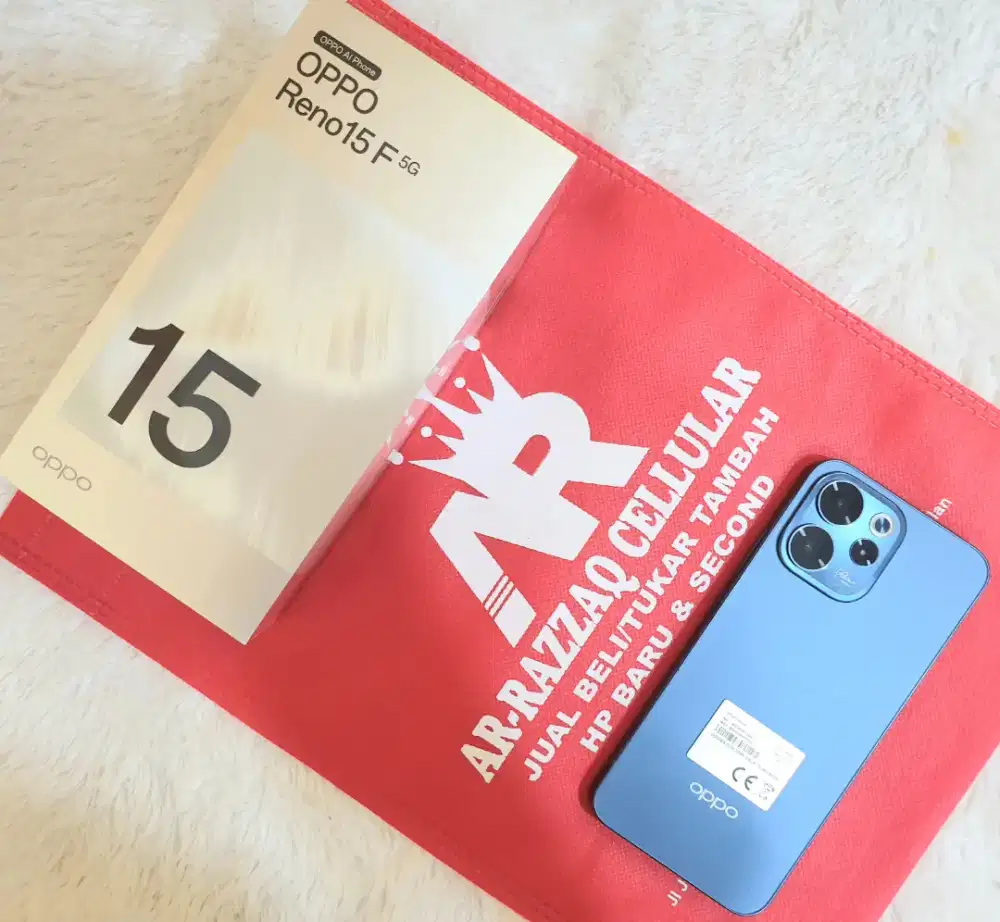 NEW OPPO RENO 15F 5G 8/256 BATERAI 7000 MAH