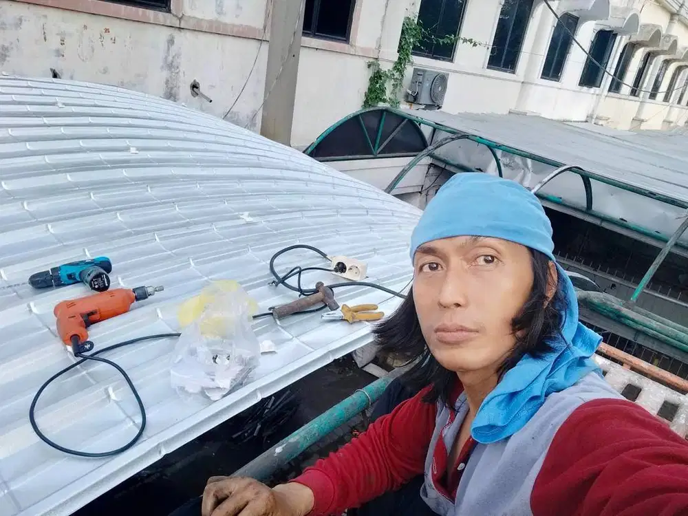 jasa pasang kanopi bongkar pasang kanopi spandek polycarbonat