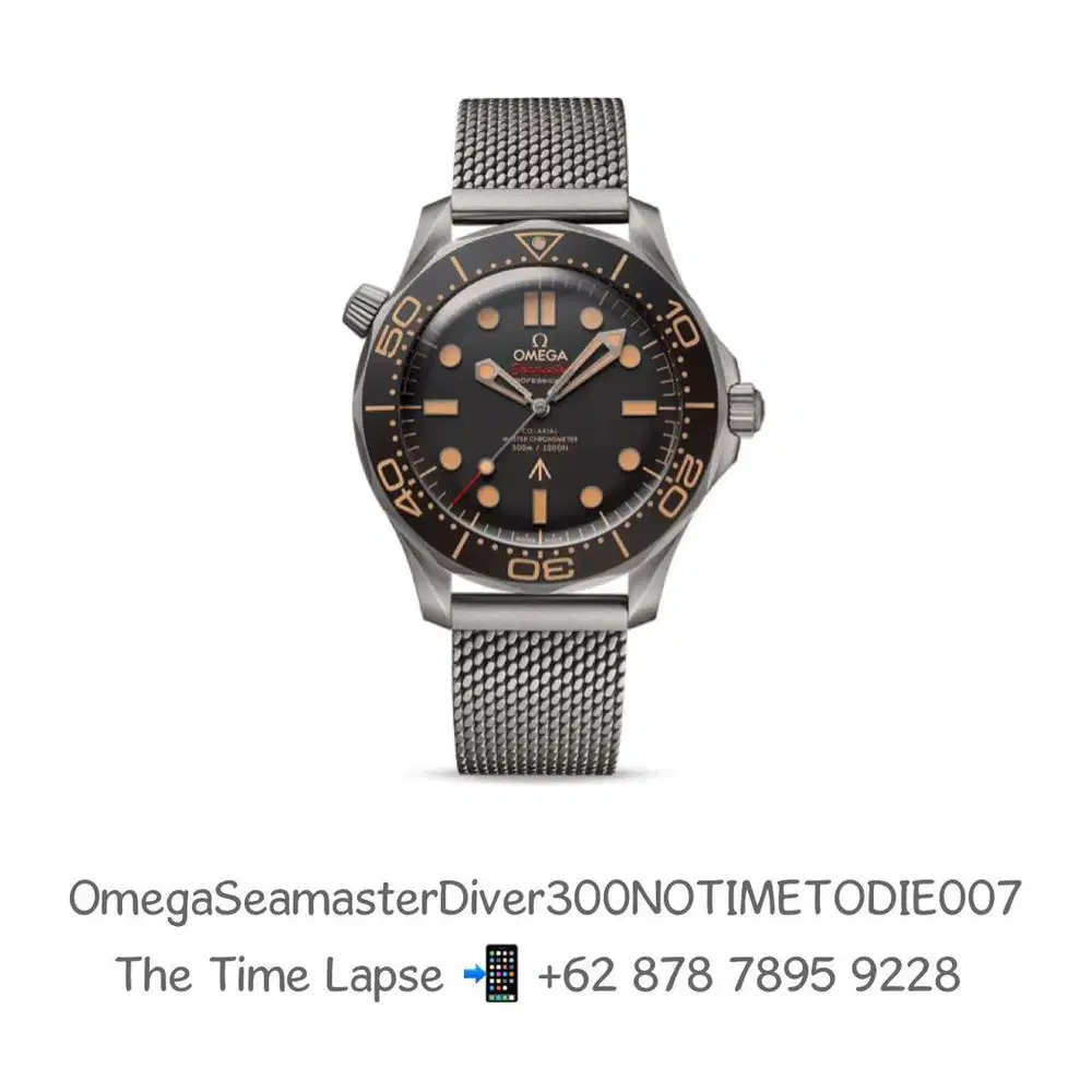 Omega Seamaster Diver 300 ‘NO TIME TO DIE’ 007 Edition Bracelet