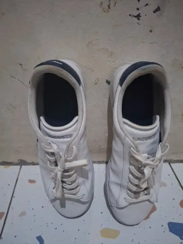 SEPATU CASUAL LACOSTE ORIGINAL SIZE 45