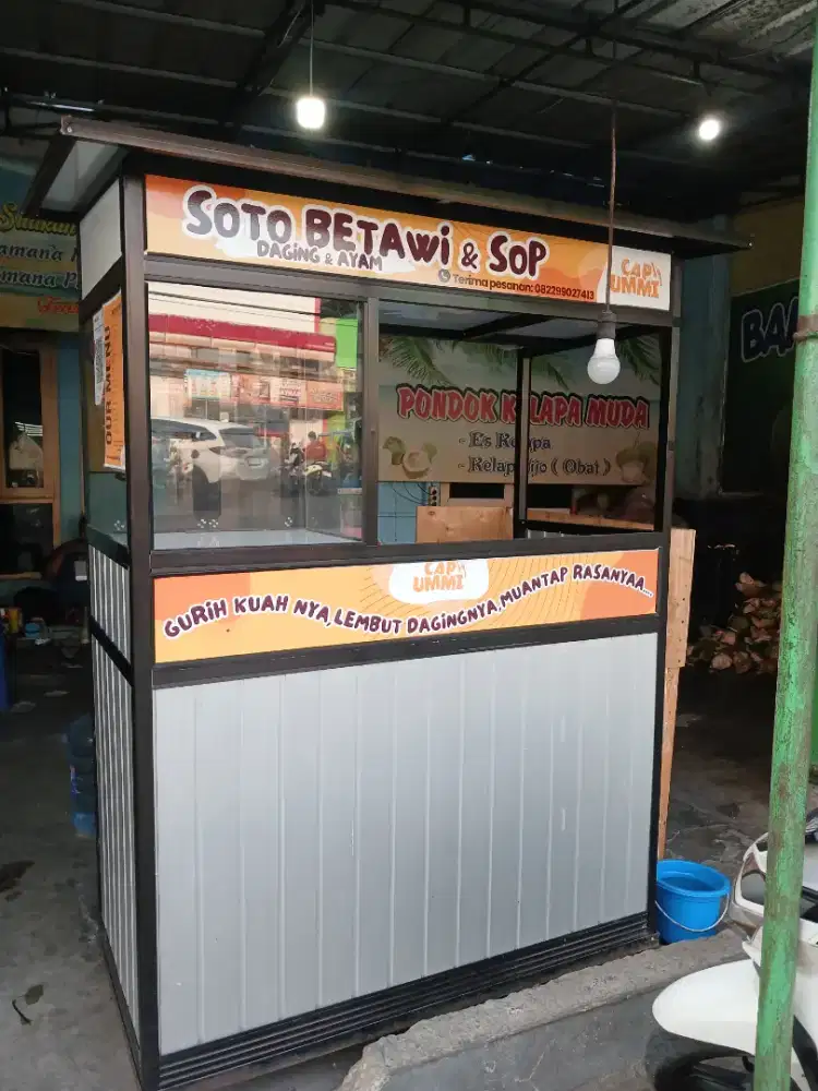 Gerobak soto bakso