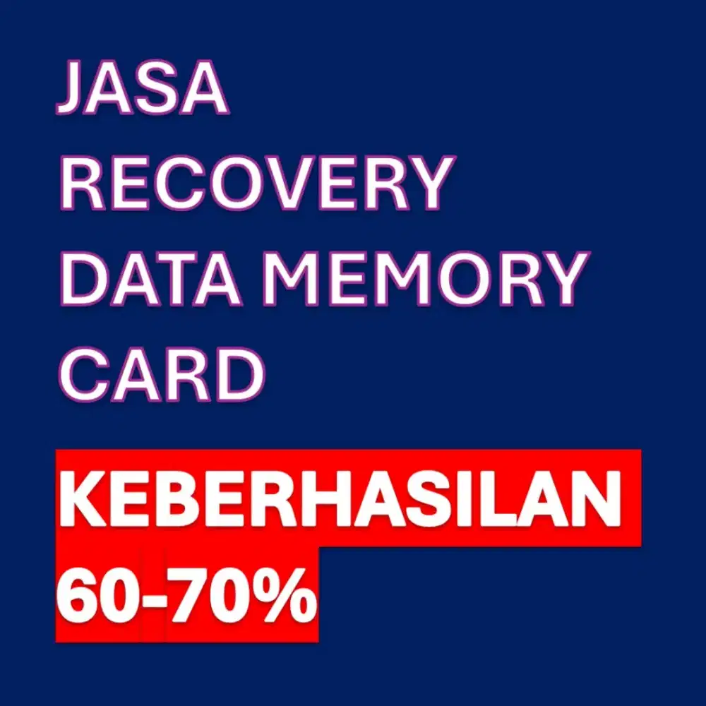 Jasa Recovery Data Memory Card