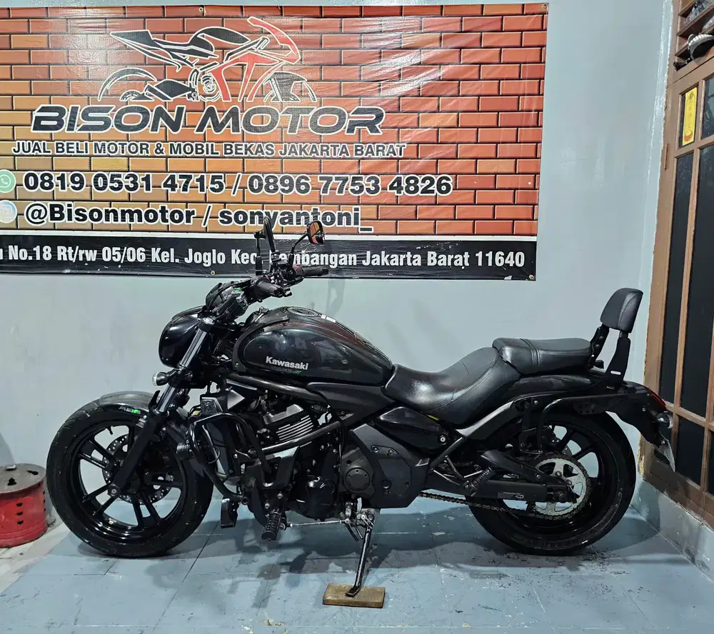 ISTIMEWA ! KAWASAKI VULCAN S ABS 650 2 SYLINDER TAHUN 2017 / 2016 ABU