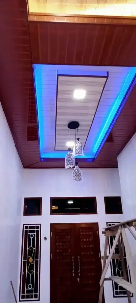 GROSIR plafon PVC motif kayu & putih abu harya proyek  Bekasi Utara