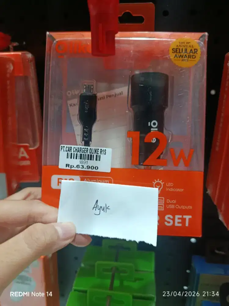 PT CHARGER OLIKE R1S | ATLANTIS DAHSYAT