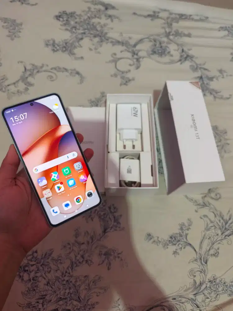 Xiaomi 13T 5G Ram 12/256GB Fullset Mulus Resmi Hijau
