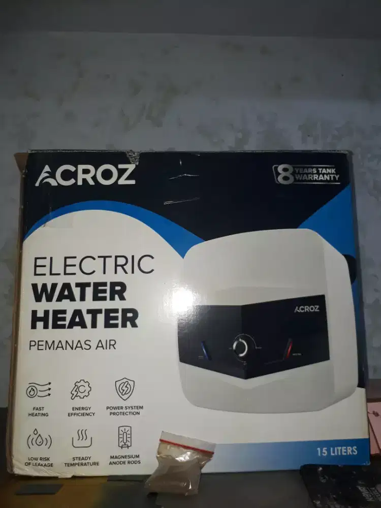 Waterheater acroz 15ltr
