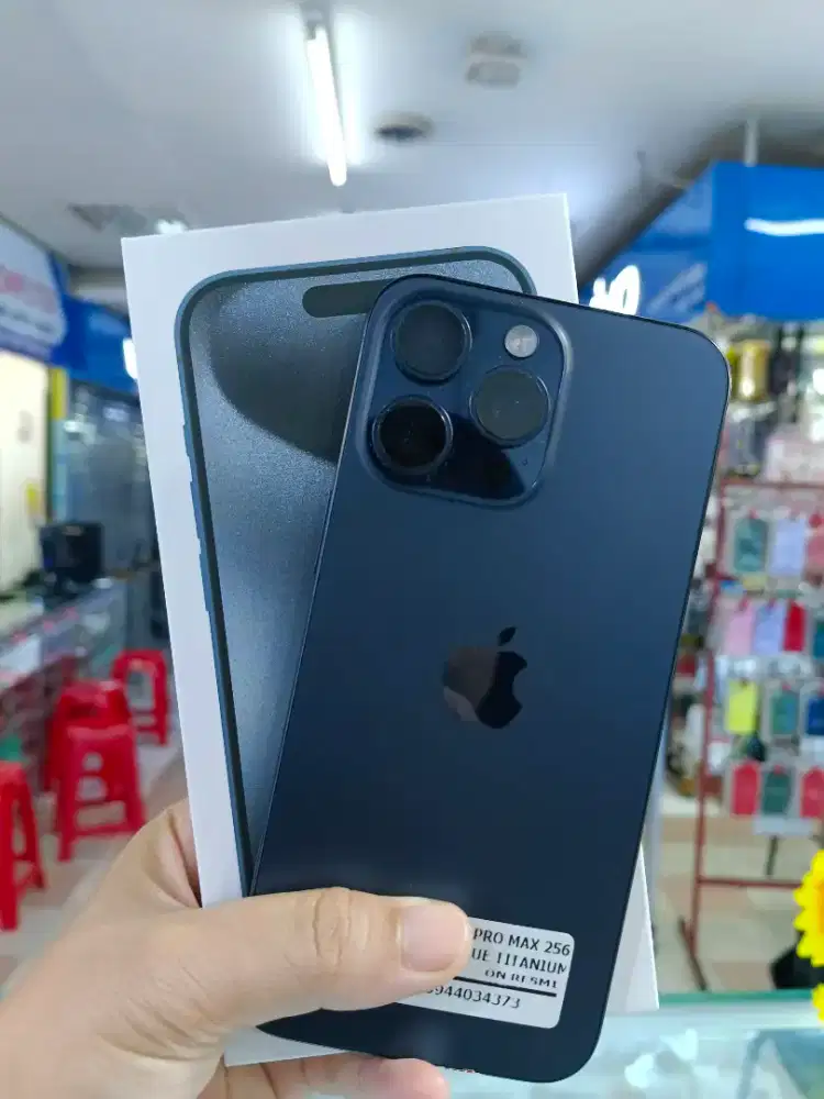 IPHONE 15 PRO MAX 256GB SECOND INDO