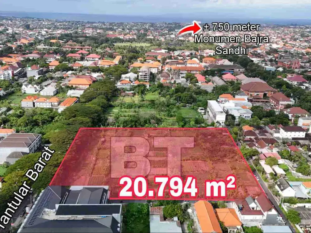 Tanah Metropolis Premium Besar  Renon Denpasar Bali