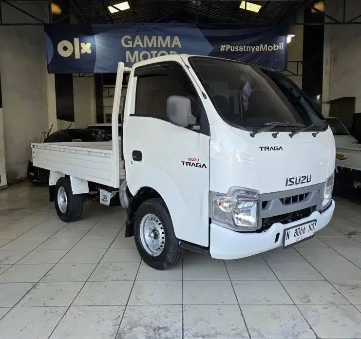 Isuzu Traga 2.5 Diesel Pick Up Bak Rata Jumbo Th2024 Putih Istimewa