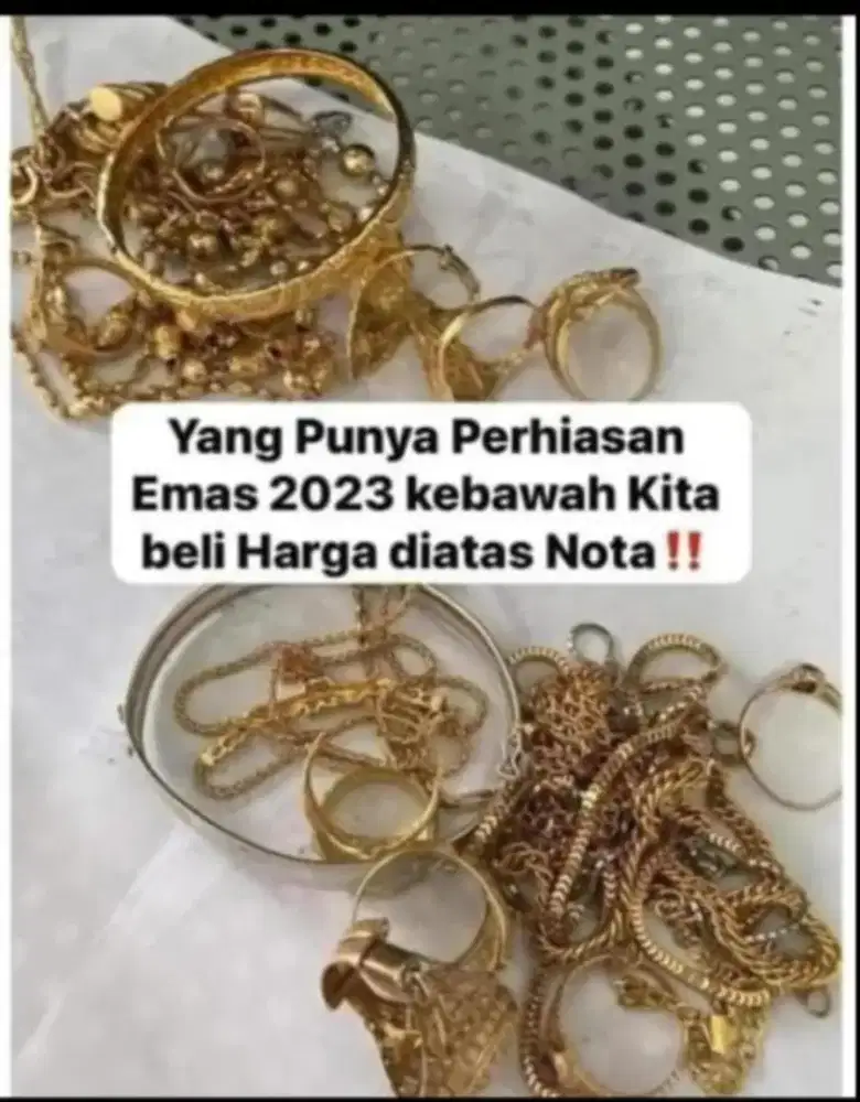 Dicari Menerima Segala Jenis Emas