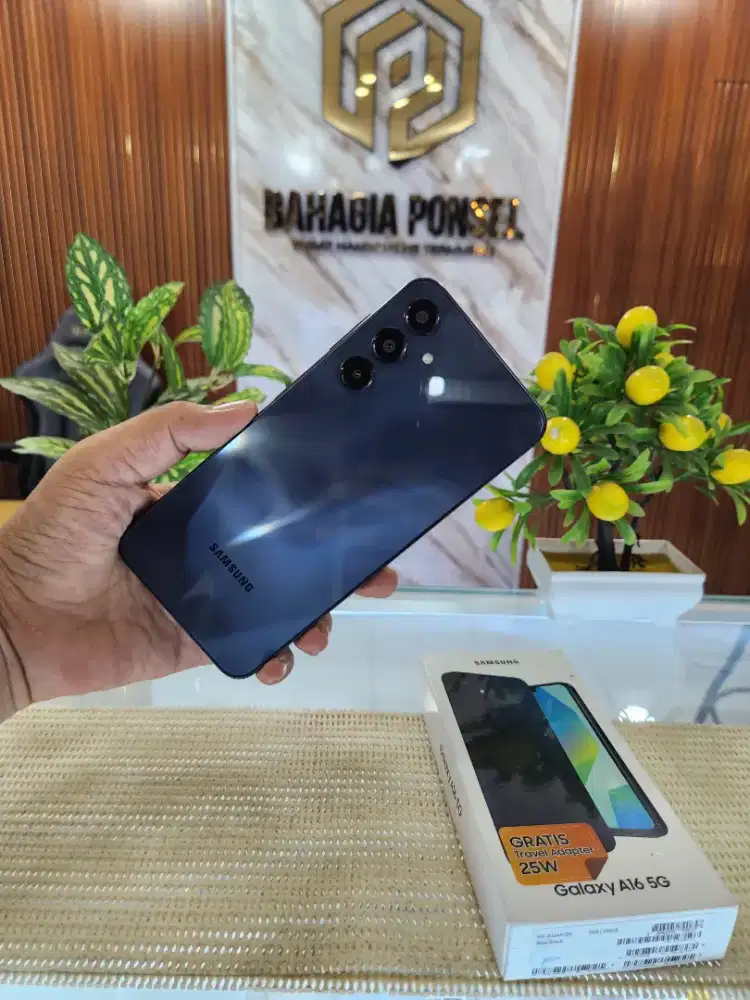 Samsung A16 5G Ram 8+8Gb/ 256Gb Fullset Like New Original Bergaransi