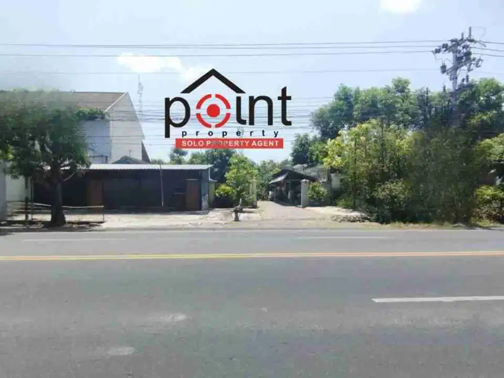 Tanah Luas Akses Jalan Raya Colomadu Solo SHM 2750m² sangat strategis