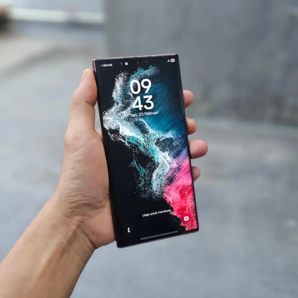 SAMSUNG GALAXY S22 ULTRA SEIN 5G 12/256 GB MINUS RINGAN FUNGSI NORMAL