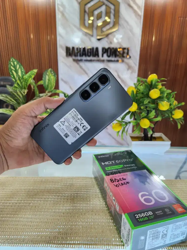 Infinix Hot 60 Pro + Ram 8+8Gb/256Gb Pemakaian 1 Minggu Super Like New