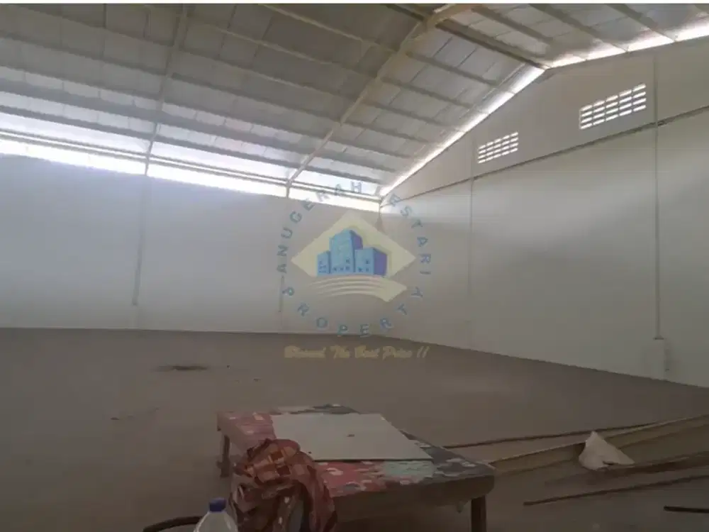DISEWAKAN GUDANG LIKE NEW - Kawasan Akong - Sepatan Tangerang, Banten