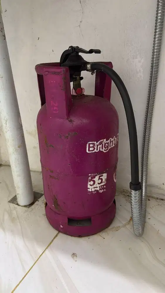 Tabung Bright Gas pink 5,5 Kg (Kosongan)