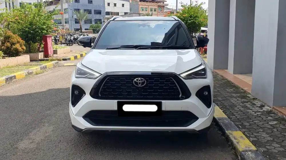 Km 6rb toyota yaris cross hev gr hybrid cvt tss 2025 putih