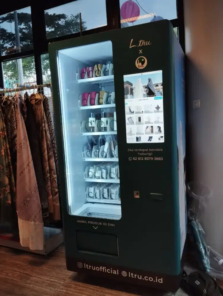 Vending Machine bekas dan baru ada