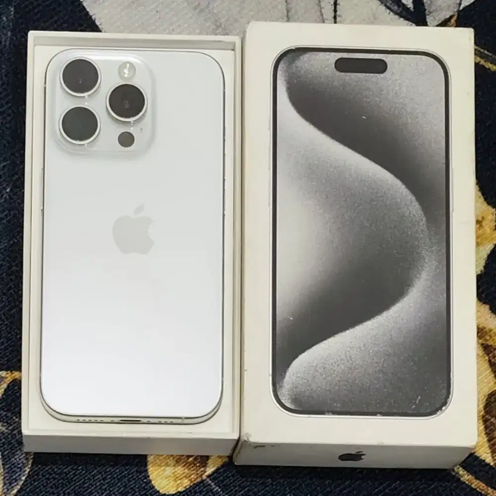 Iphone 15 Pro 128 GB Ex ibox Istimewa