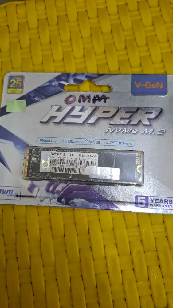 SSD NVME 1TB VGen