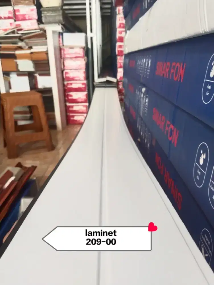 PLAFON PVC MENERIMA ANTAR BAHAN & TERPASANG