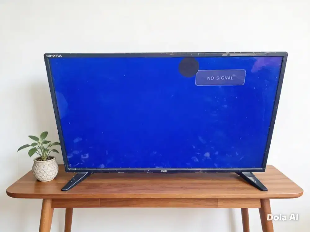 LED TV AKARI 32inc minus tompel plus STB SANEK digital