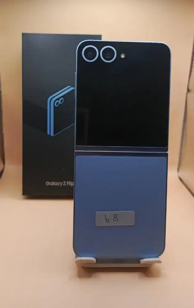 SAMSUNG Z FLIP 6 5G RAM 12/256GB ORIGINAL SEIN MULUS NORMAL FULLSHET