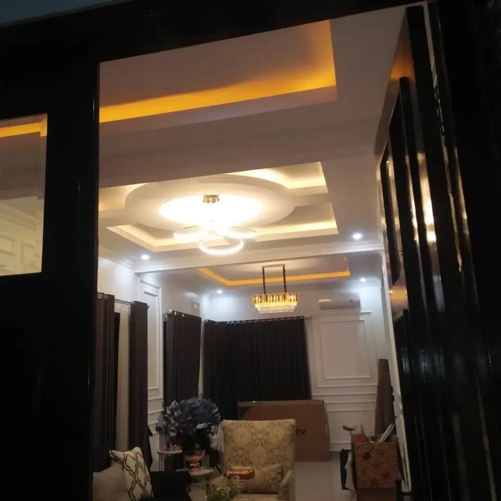 Plafon gypsum dan pvc