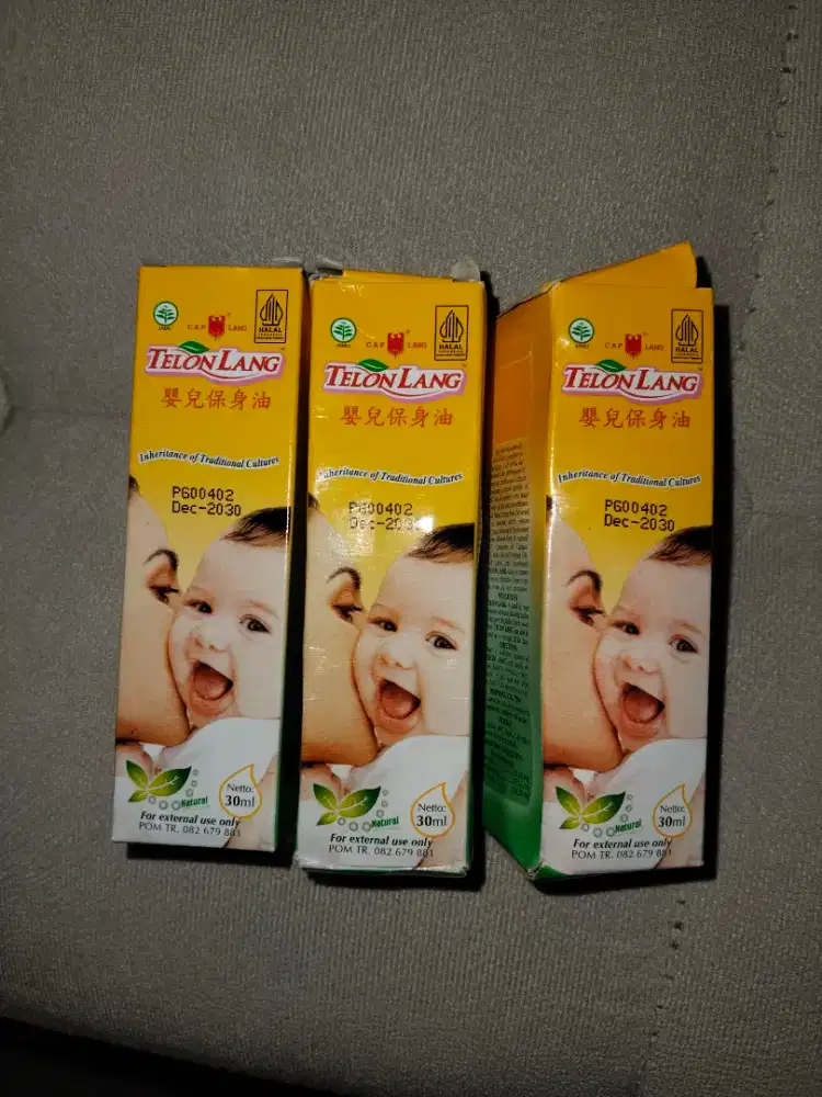 Minyak Telon Lang 30 Ml 3 PCS