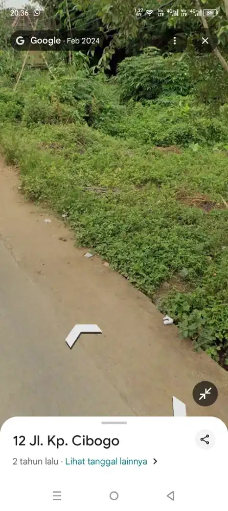 Dijual tanah sangat strategis surat shm