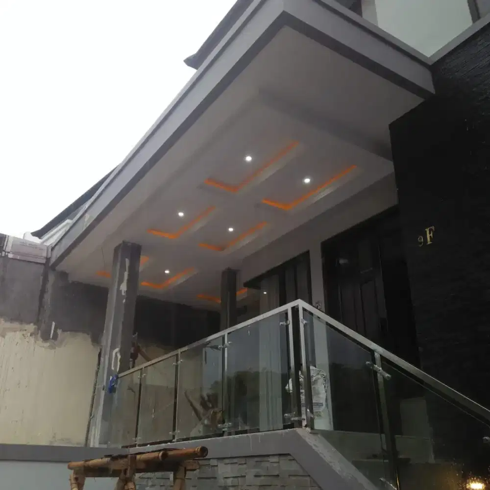 Plafon gypsum dan pvc